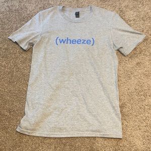 EUC Buzzfeed Unsolved Wheeze Unisex Grey Shirt